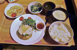 おろしハンバーグ定食